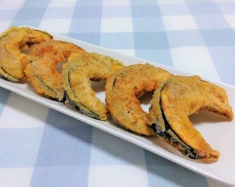 坊ちゃんカボチャの天ぷら