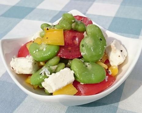 陵西一寸ソラマメのマリネサラダ