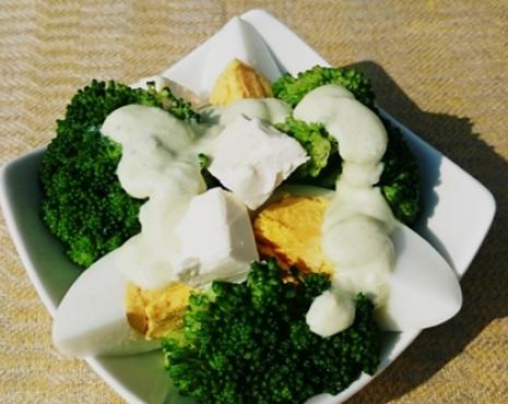 スピードドームブロッコリーのクリーミードレッシング